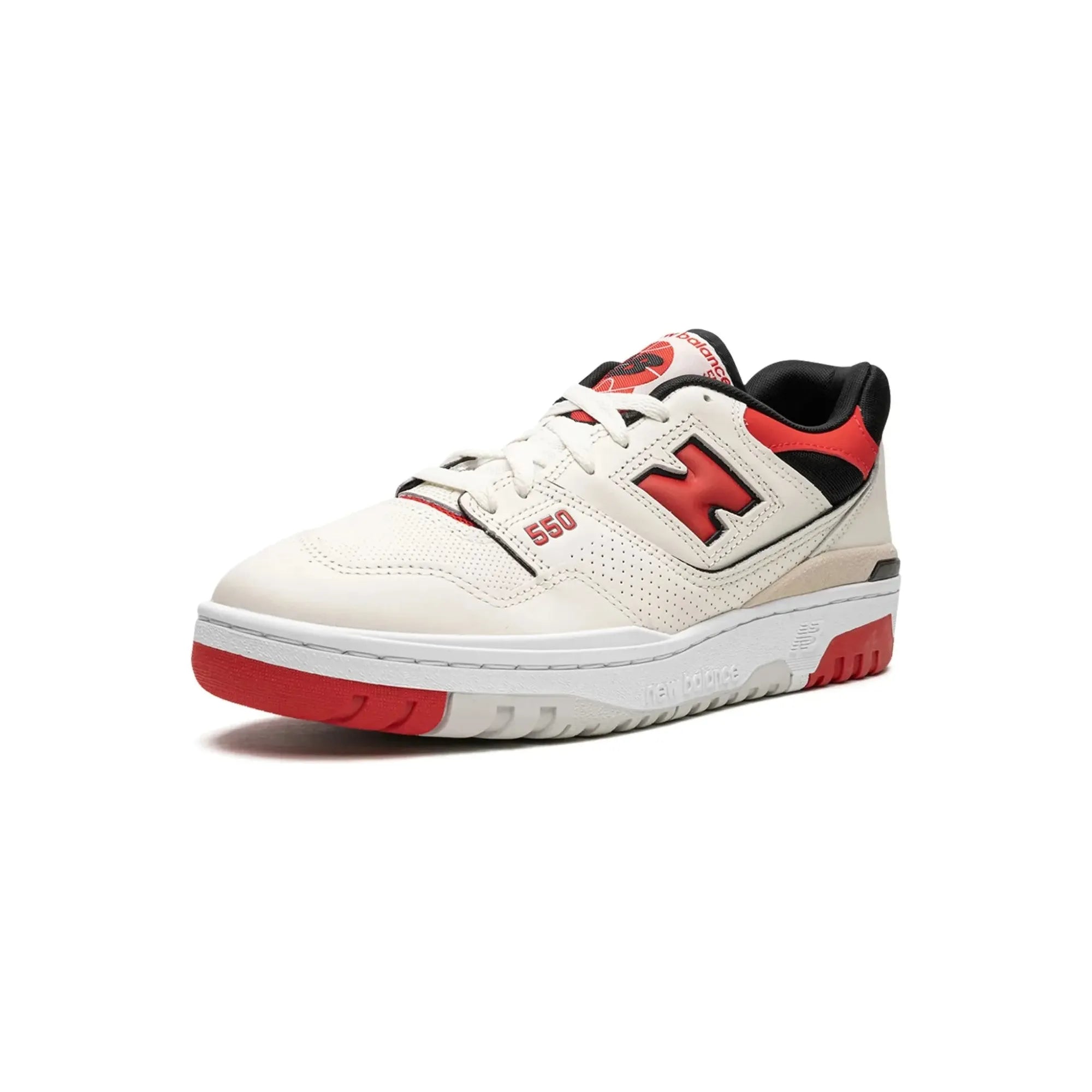 New Balance 550 "Sea Salt True Red" - street-bill.dk