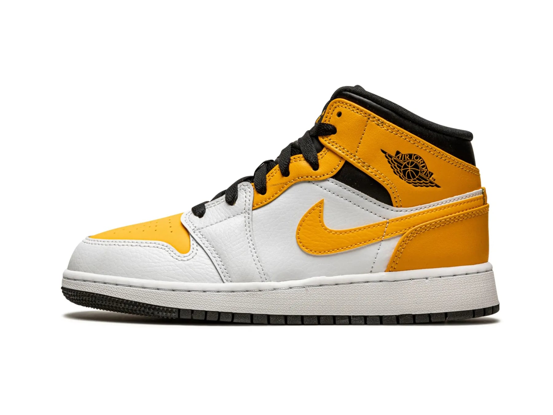 Nike Air Jordan 1 Mid "University Gold" - street-bill.dk