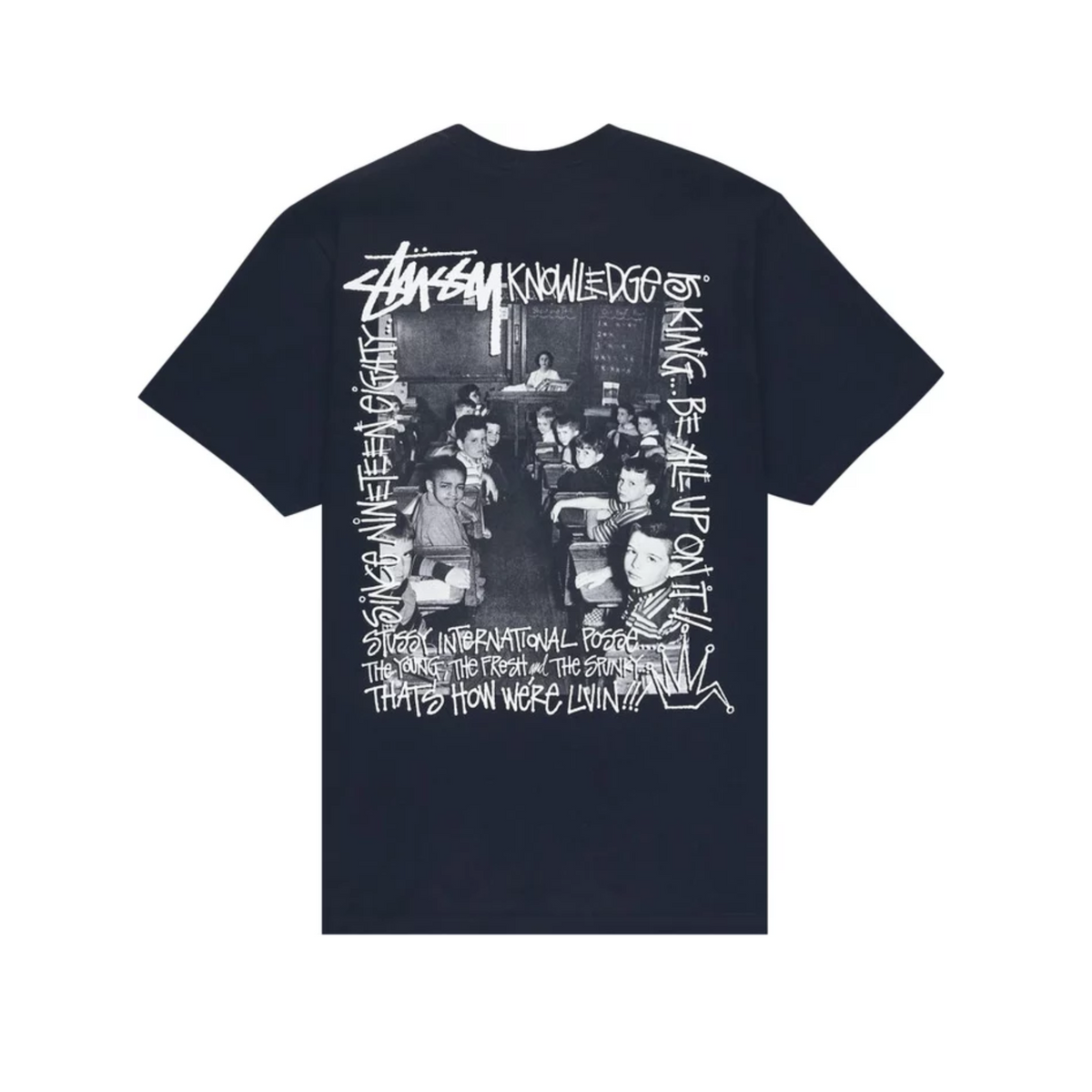 Stüssy Classroom T-shirt "Black"