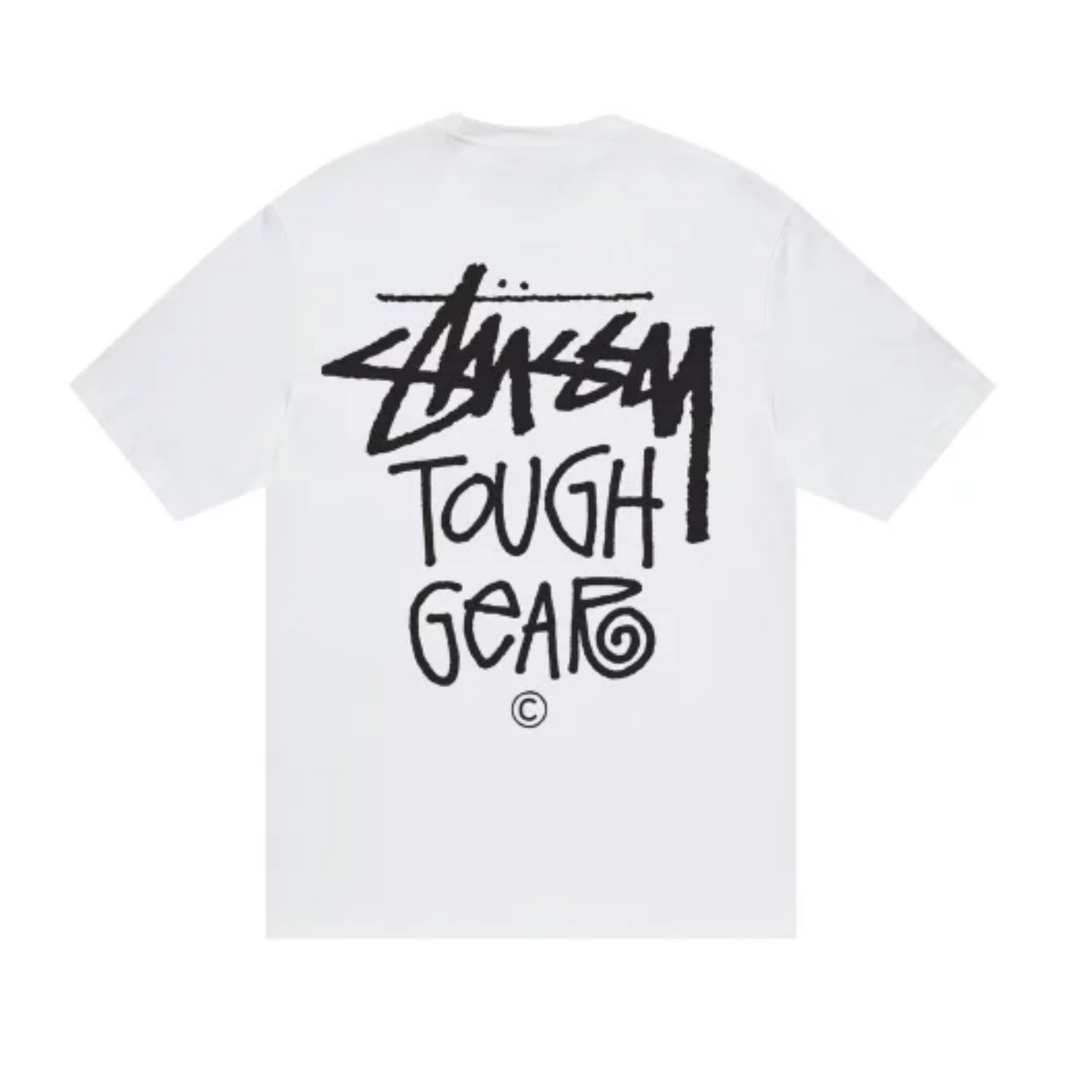 Stüssy t-shirt white ryg