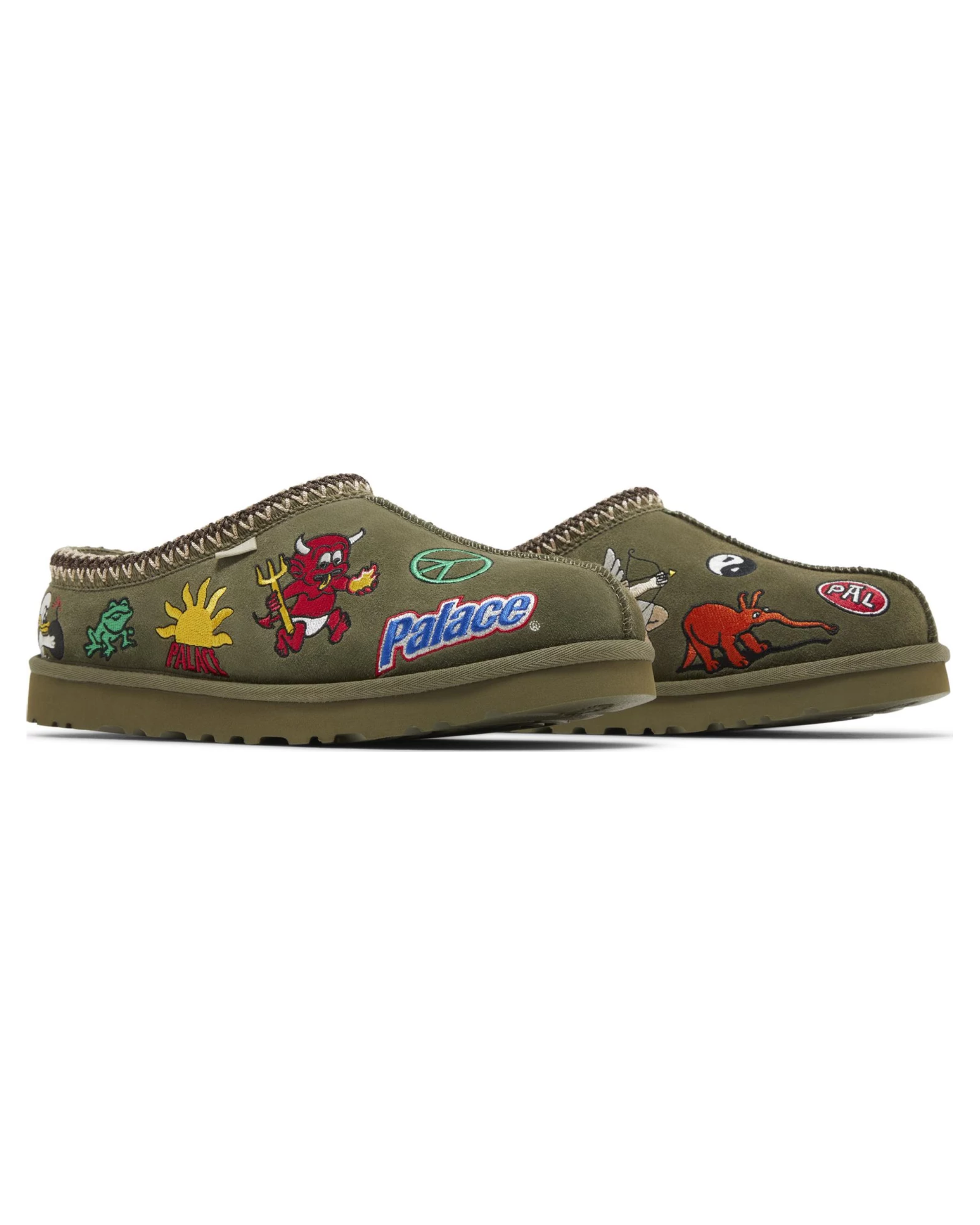 Ugg x Palace sko front