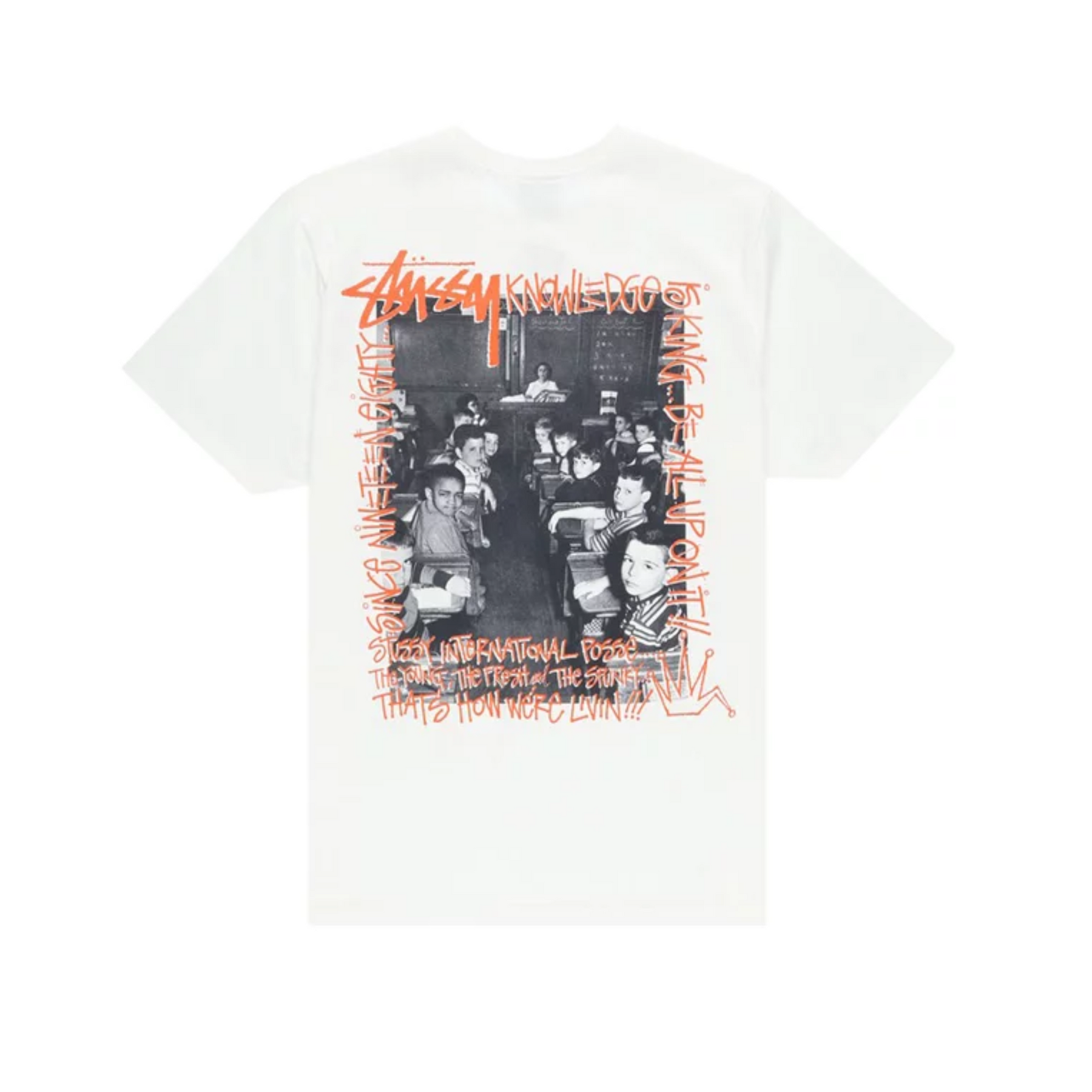 Stüssy Classroom T-shirt "White"