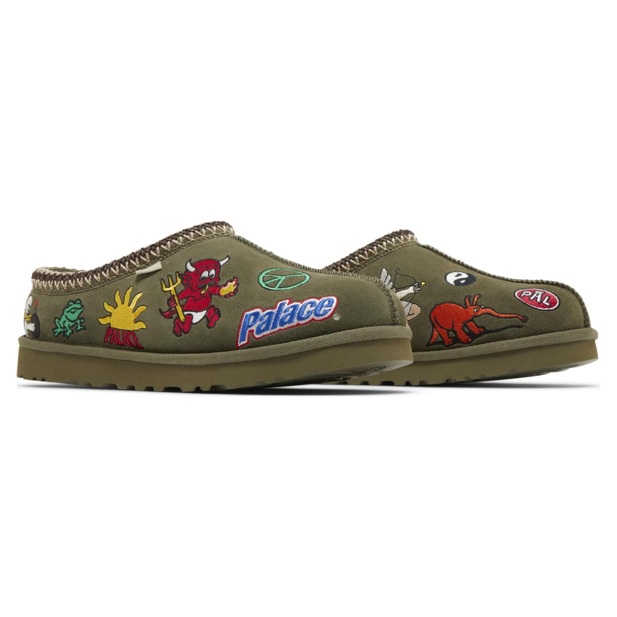 Ugg x Palace sko front