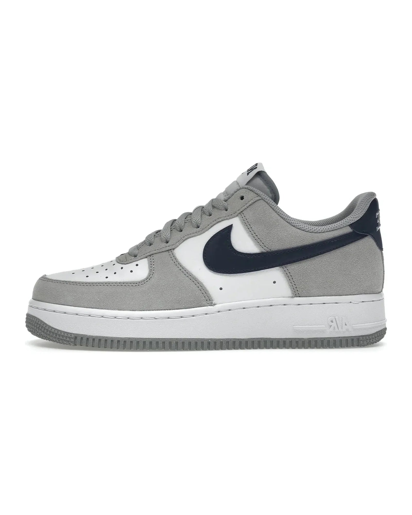 Nike Air Force 1 Low '07 "Light Smoke Grey Midnight Navy" - street-bill.dk