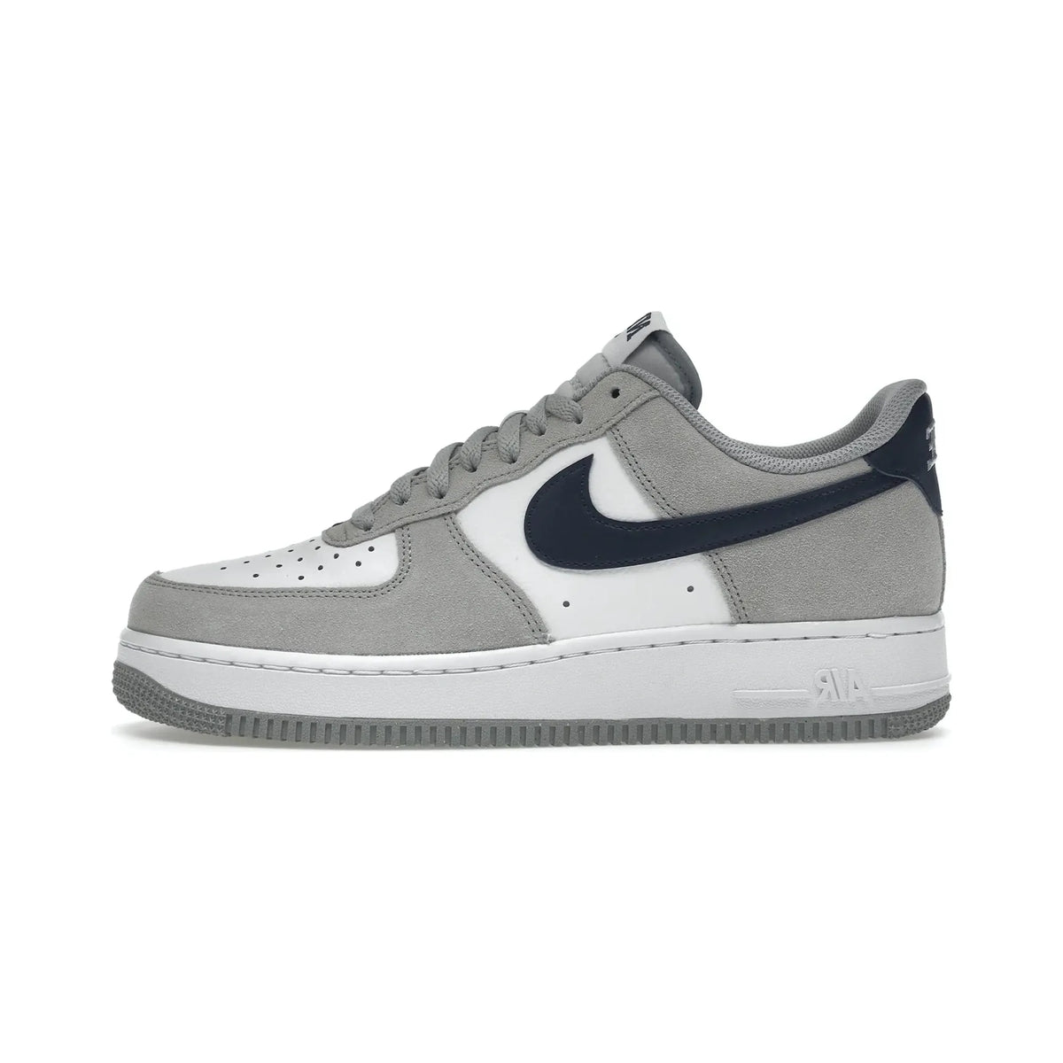 Nike Air Force 1 Low '07 "Light Smoke Grey Midnight Navy" - street-bill.dk