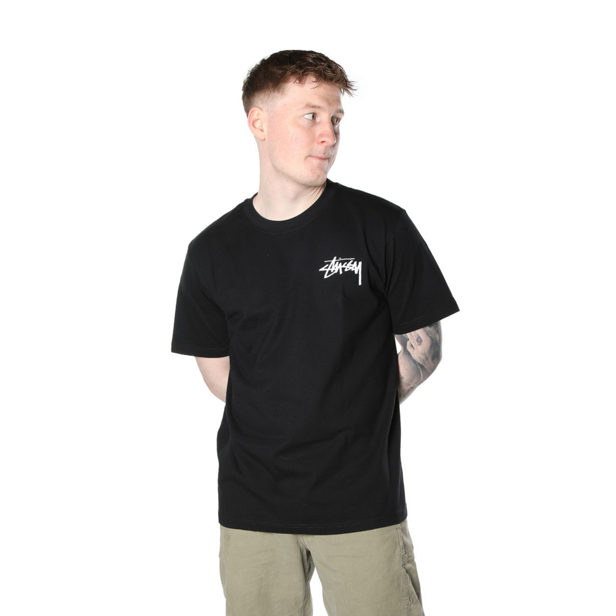 Stüssy Low Tide Tee "Black"