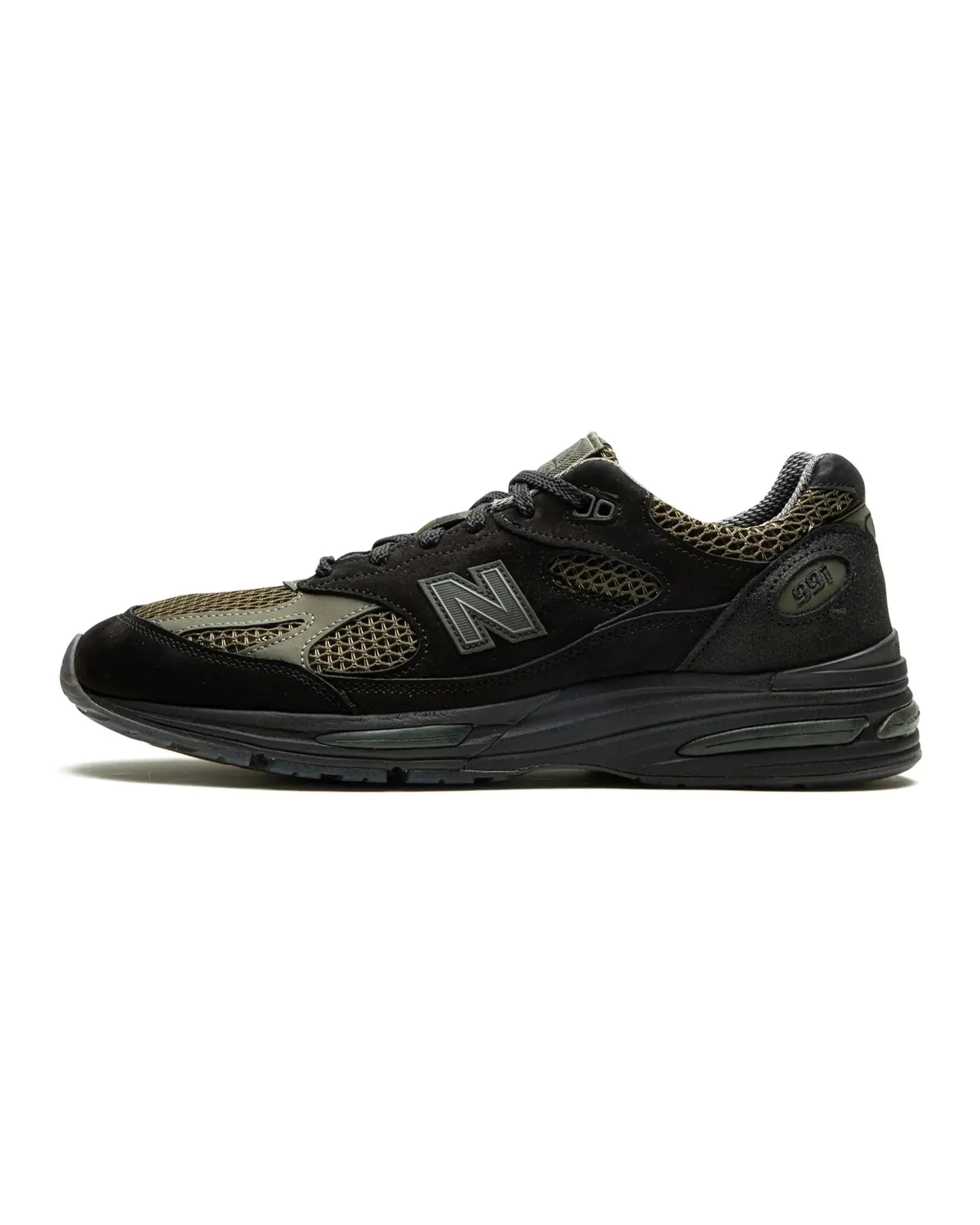 New Balance 991v2 MiUK Stone Island "Black" - street-bill.dk