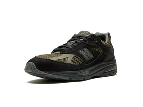 New Balance 991v2 MiUK Stone Island "Black" - street-bill.dk