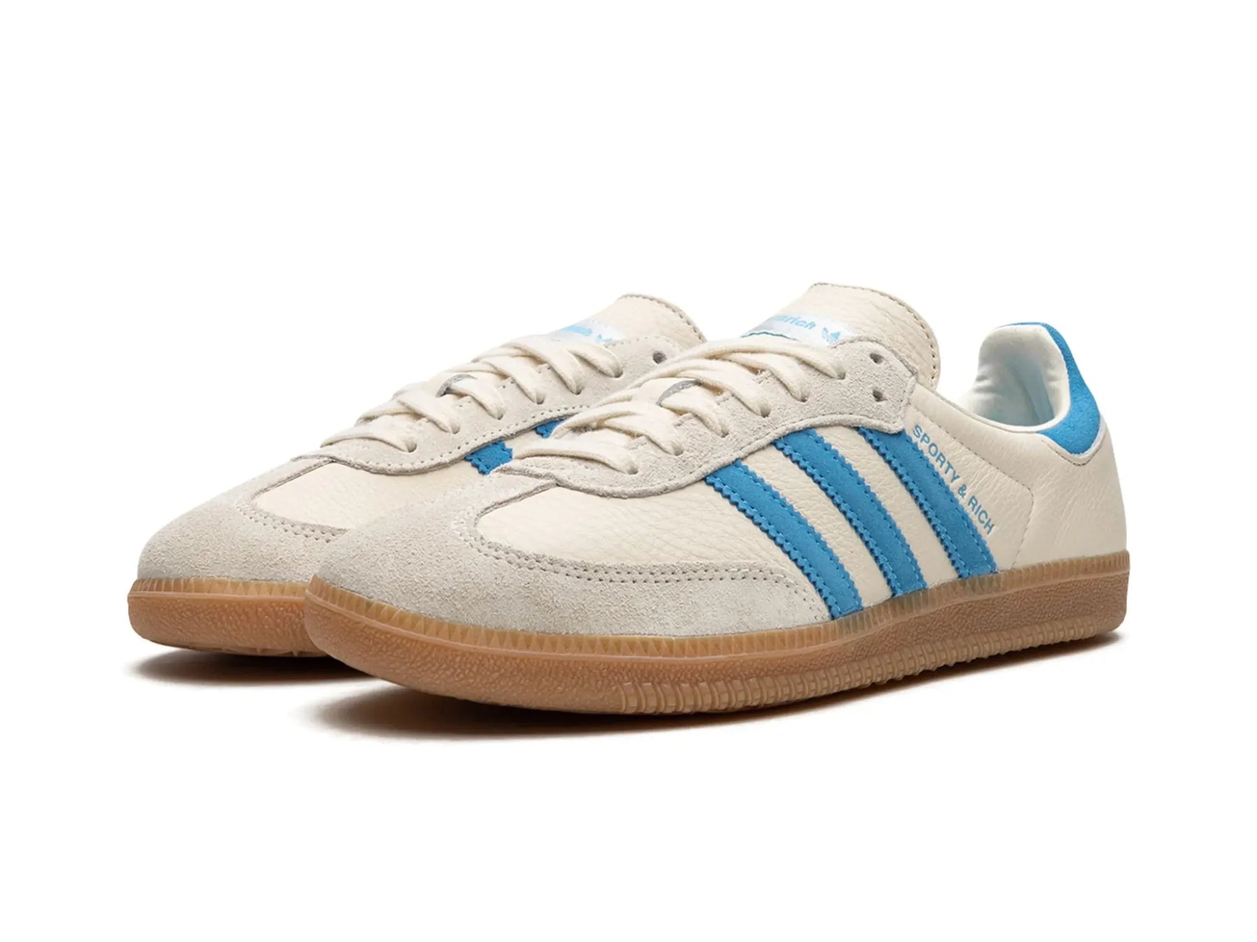 Adidas Samba OG Sporty & Rich "Beige Blue" - street-bill.dk