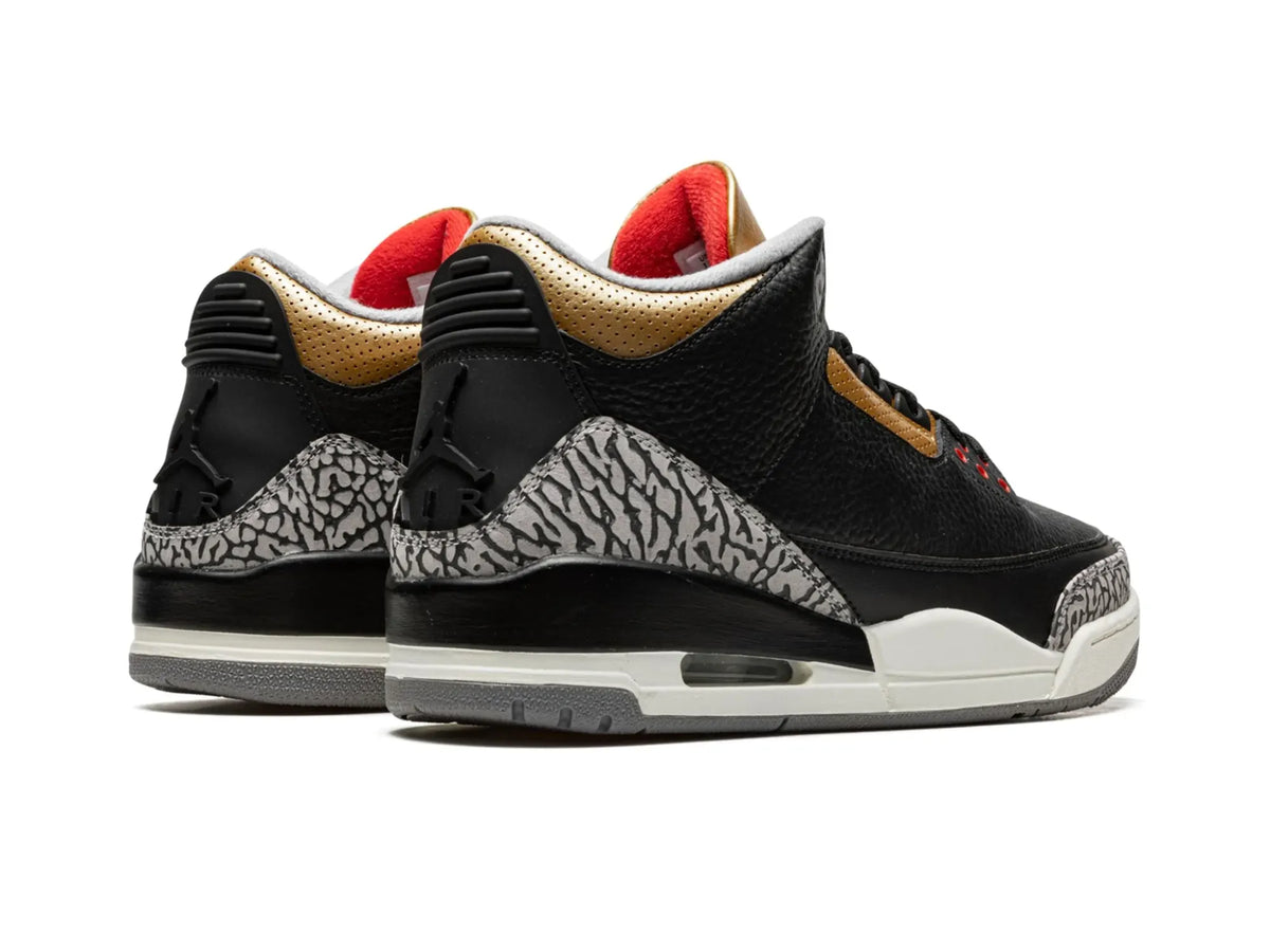 Nike Air Jordan 3 "Black Cement Gold" - street-bill.dk