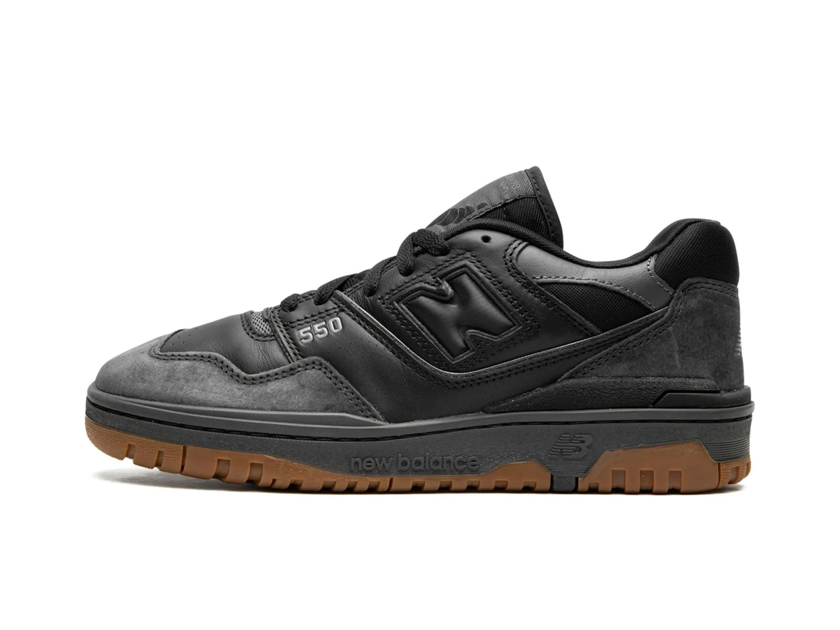 New Balance 550 "Black Gum White" - street-bill.dk