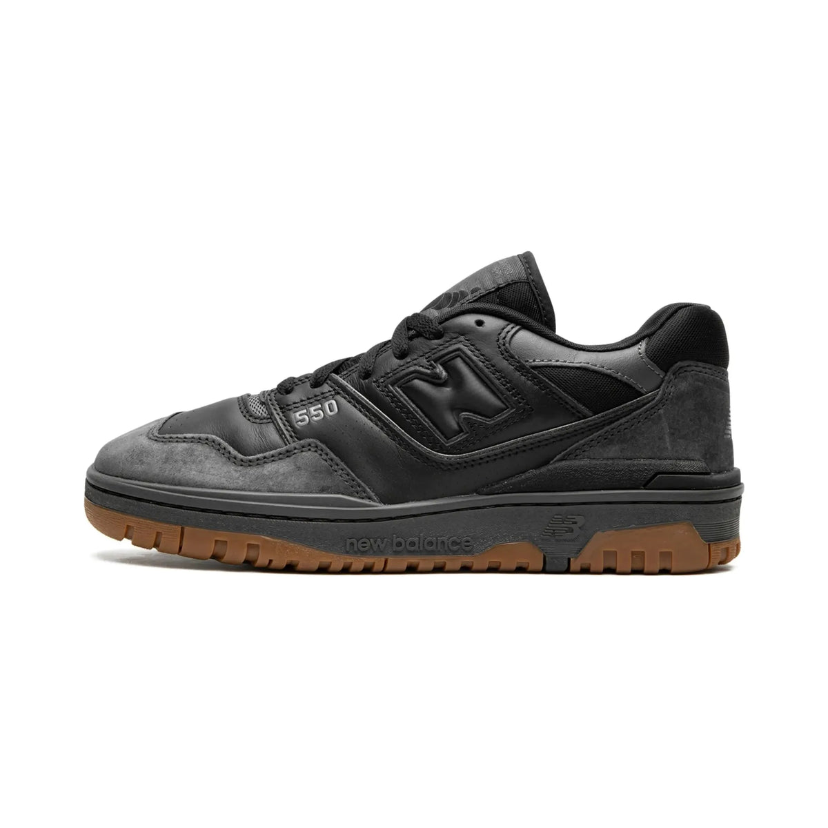 New Balance 550 "Black Gum White" - street-bill.dk