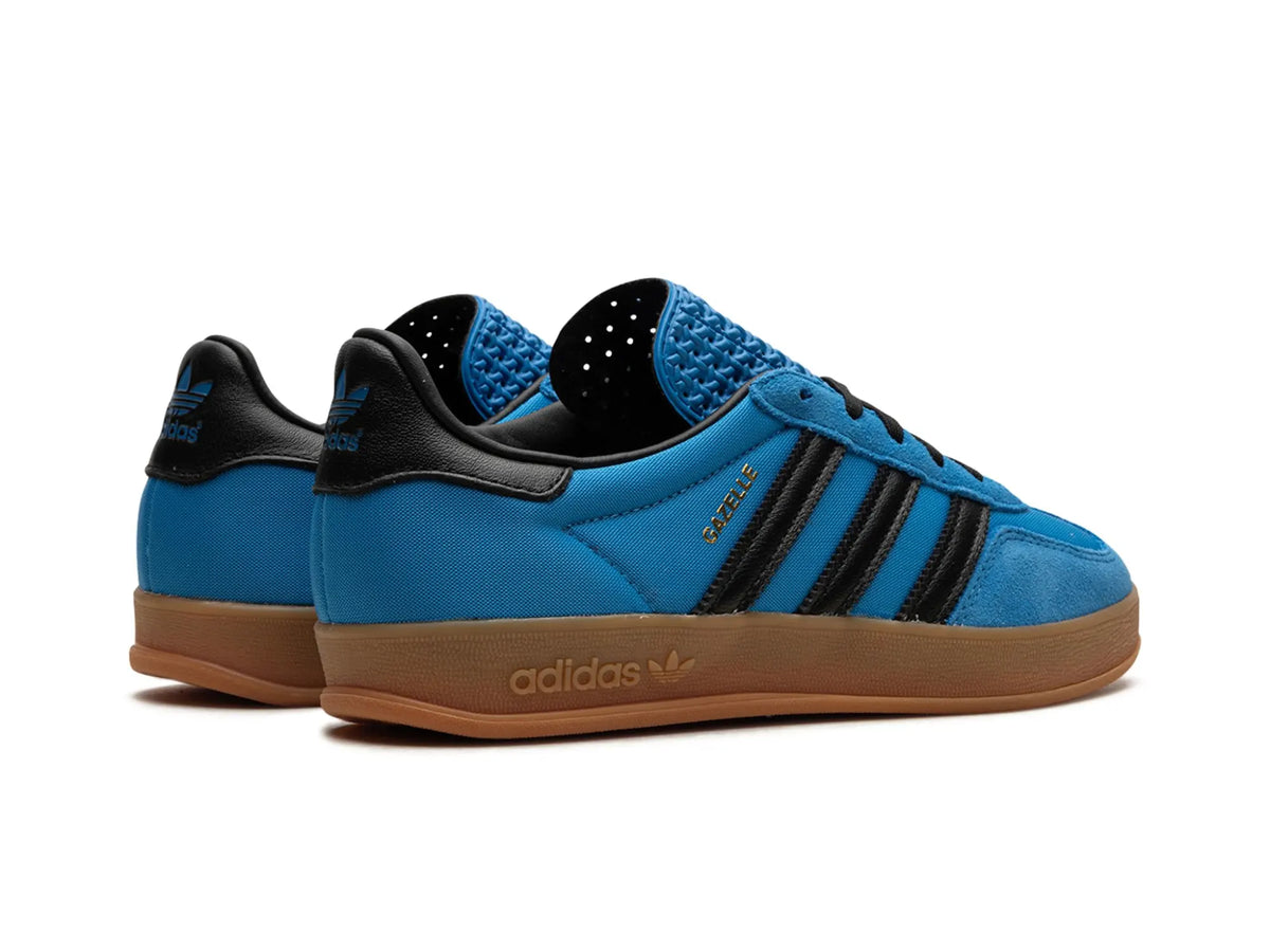 Adidas Gazelle Indoor "Bright Blue Black Gum" - street-bill.dk