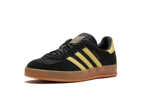 Adidas Gazelle Indoor "Black Almost Yellow Gum" - street-bill.dk