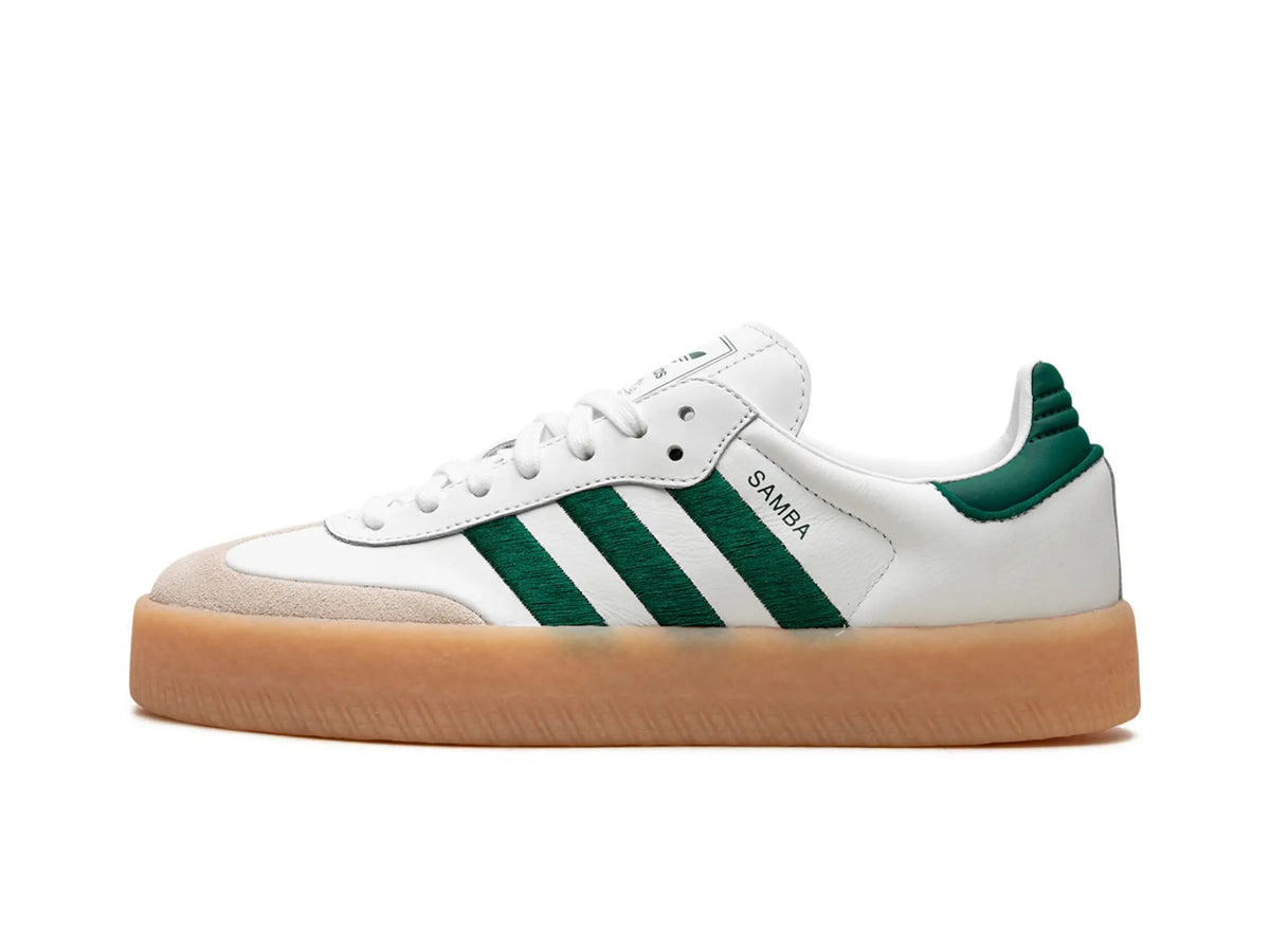 adidas Sambae White Collegiate Green Gum (Women's)