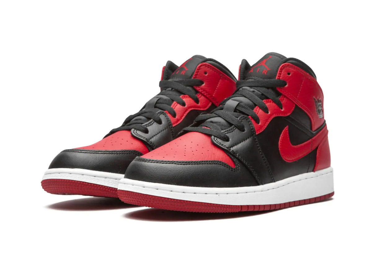 Nike Air Jordan 1 Mid "Banned" - street-bill.dk