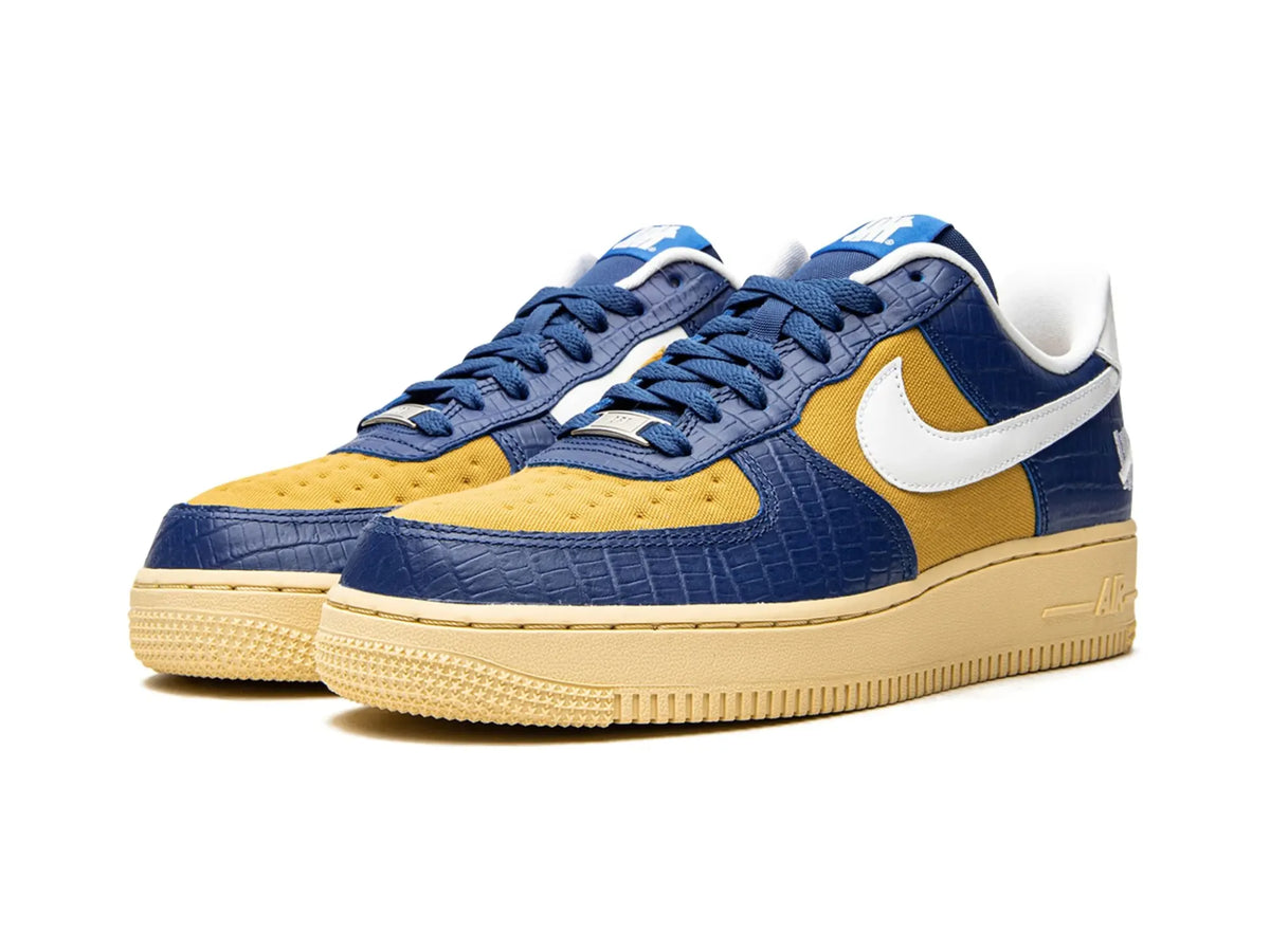 Nike Air Force 1 X UNDEFEATED "5 On It Yellow Croc" - street-bill.dk