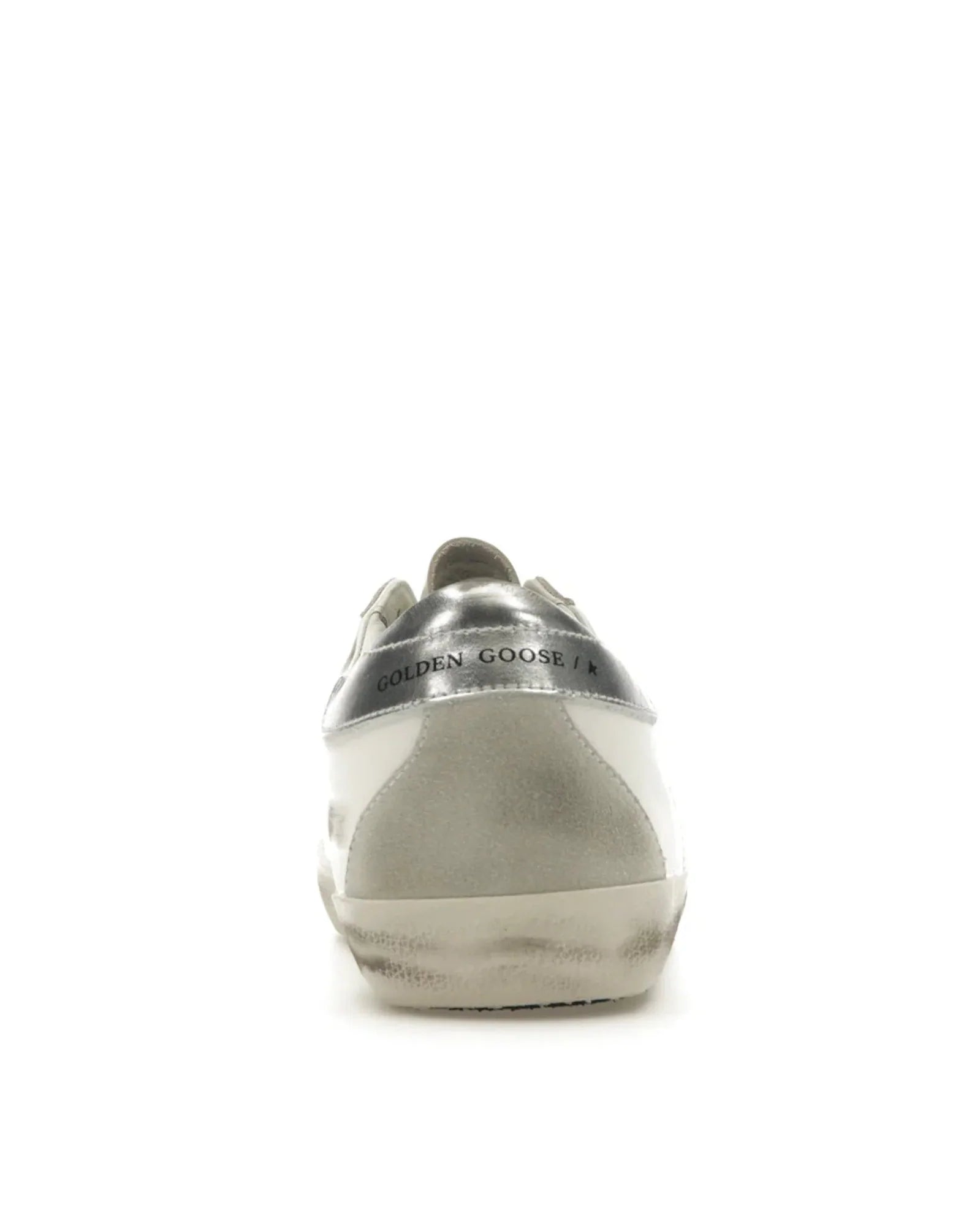 Golden Goose Super-Star White Silver