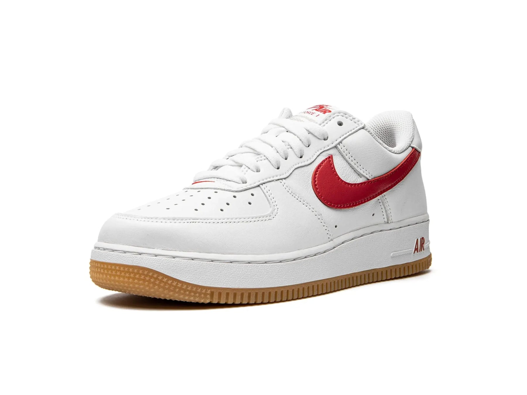 Nike Air Force 1 "Red Gum" - street-bill.dk