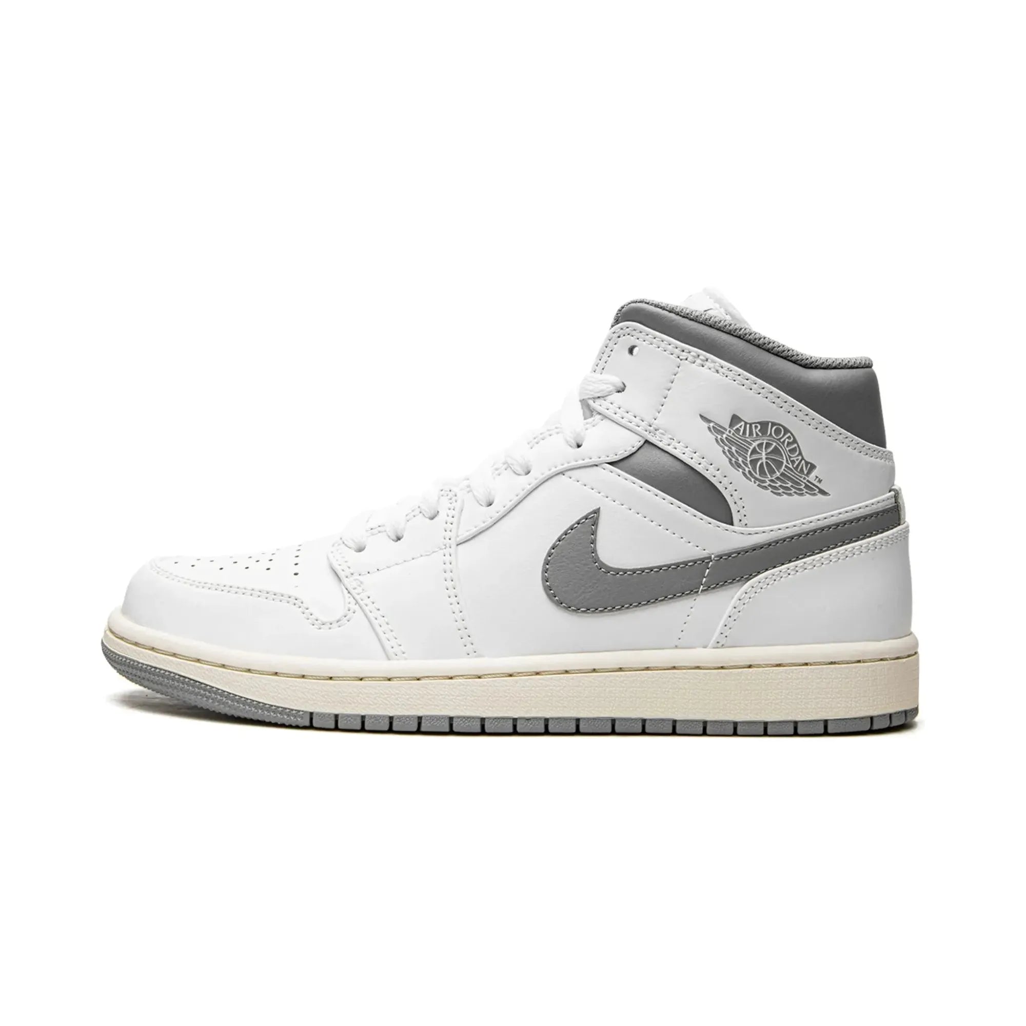 Nike Air Jordan 1 Mid "Neutral Grey" - street-bill.dk