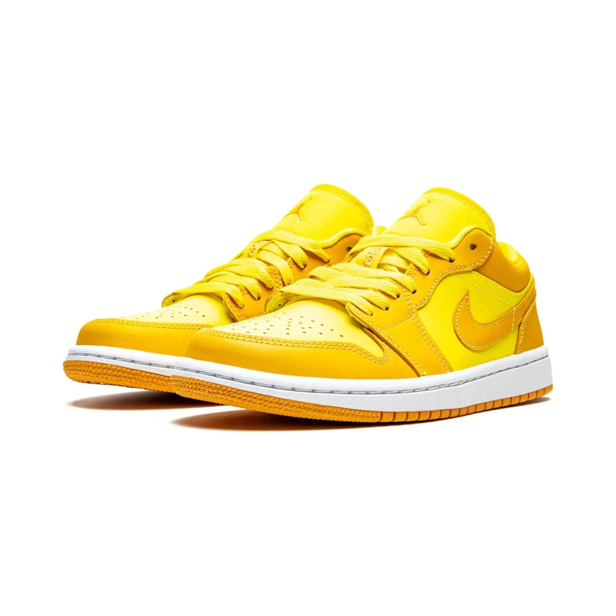 Nike Air Jordan 1 Low Yellow Strike - street-bill.dk