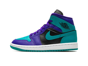 Nike Air Jordan 1 Mid "Black Grape" - street-bill.dk