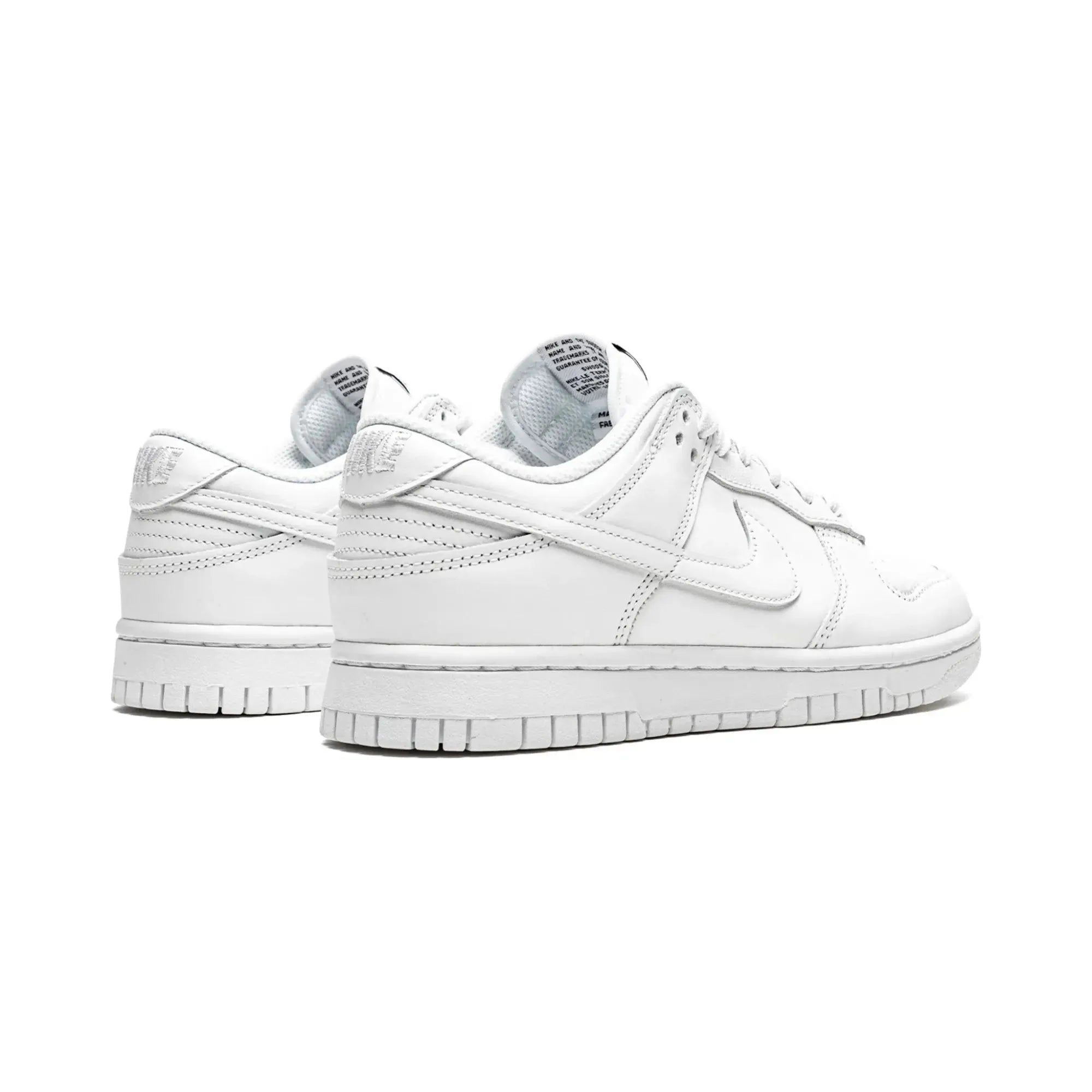 Nike Dunk Low "Triple White" - street-bill.dk