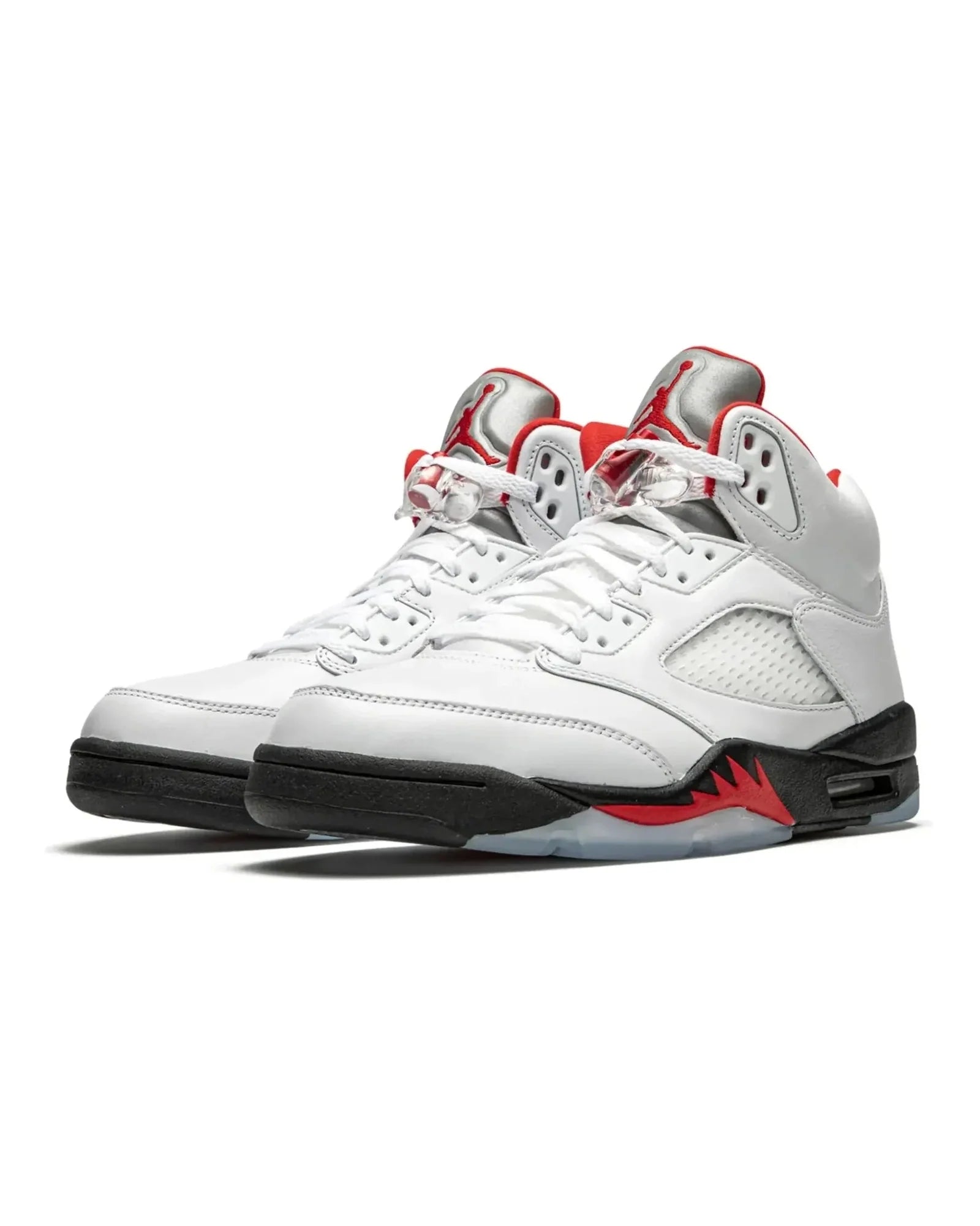 Nike Air Jordan 5 Retro "Fire Red Silver Tongue" - street-bill.dk