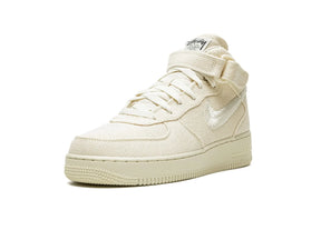 Nike Air Force 1 Mid X Stüssy "Fossil Hemp" - street-bill.dk