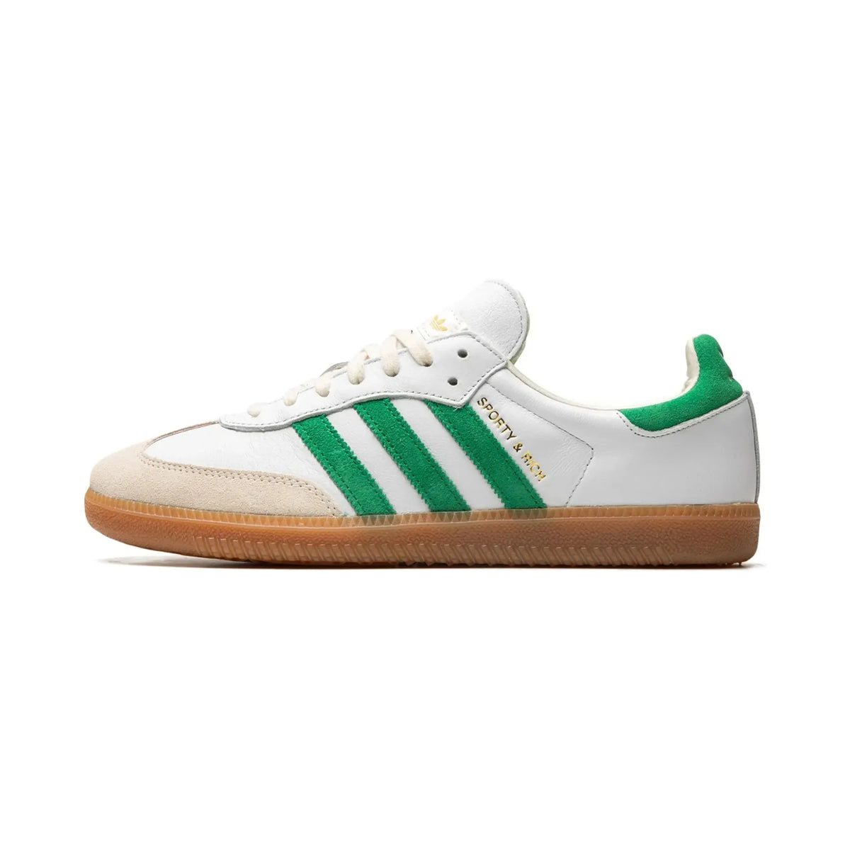 Adidas Samba "Sporty & Rich White Green" - street-bill.dk