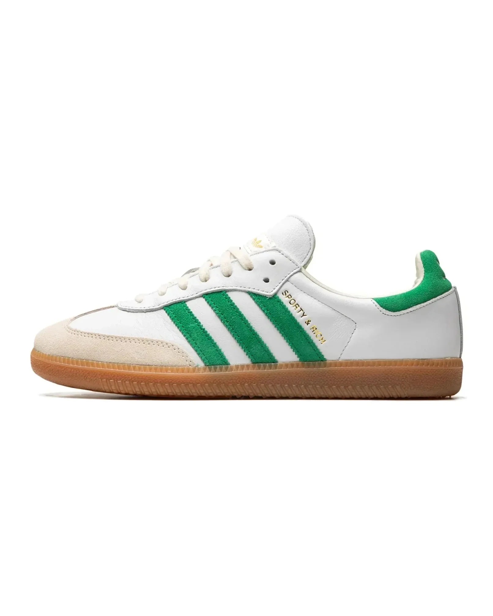 Adidas Samba "Sporty & Rich White Green" - street-bill.dk