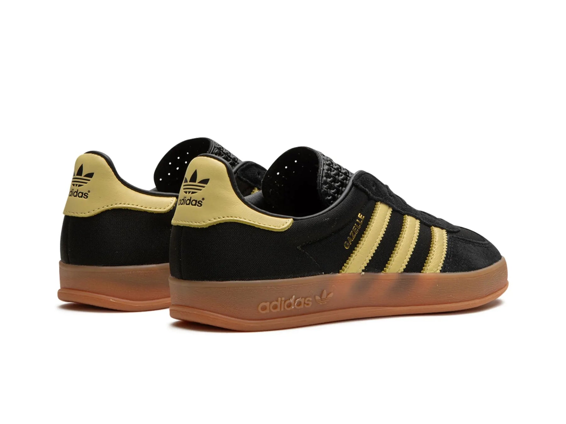 Adidas Gazelle Indoor "Black Almost Yellow Gum" - street-bill.dk