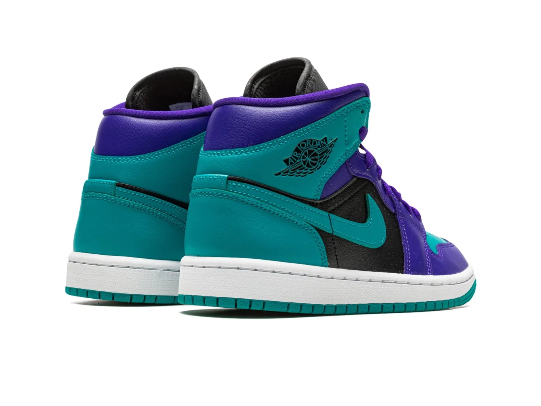 Nike Air Jordan 1 Mid "Black Grape" - street-bill.dk