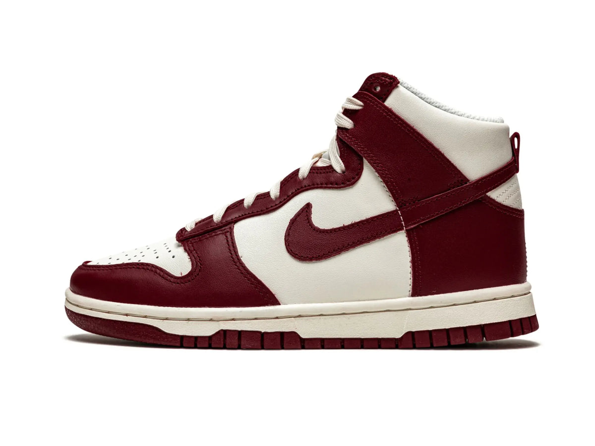 Nike Dunk High Sail "Team Red" - street-bill.dk