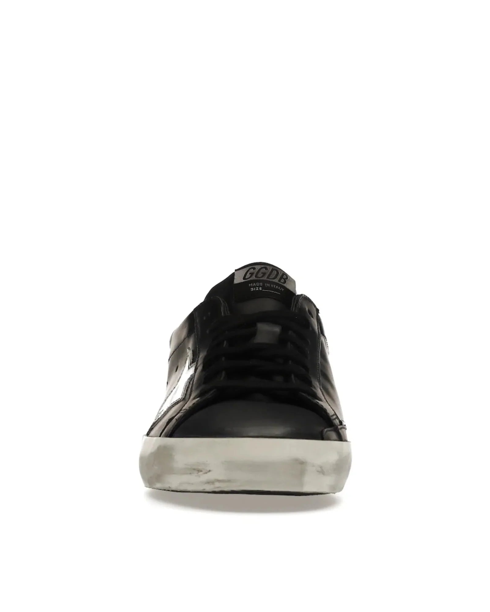 Golden Goose Super-Star Black White Leather