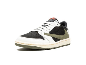 Nike Air Jordan 1 Low SP X Travis Scott "Olive" - street-bill.dk