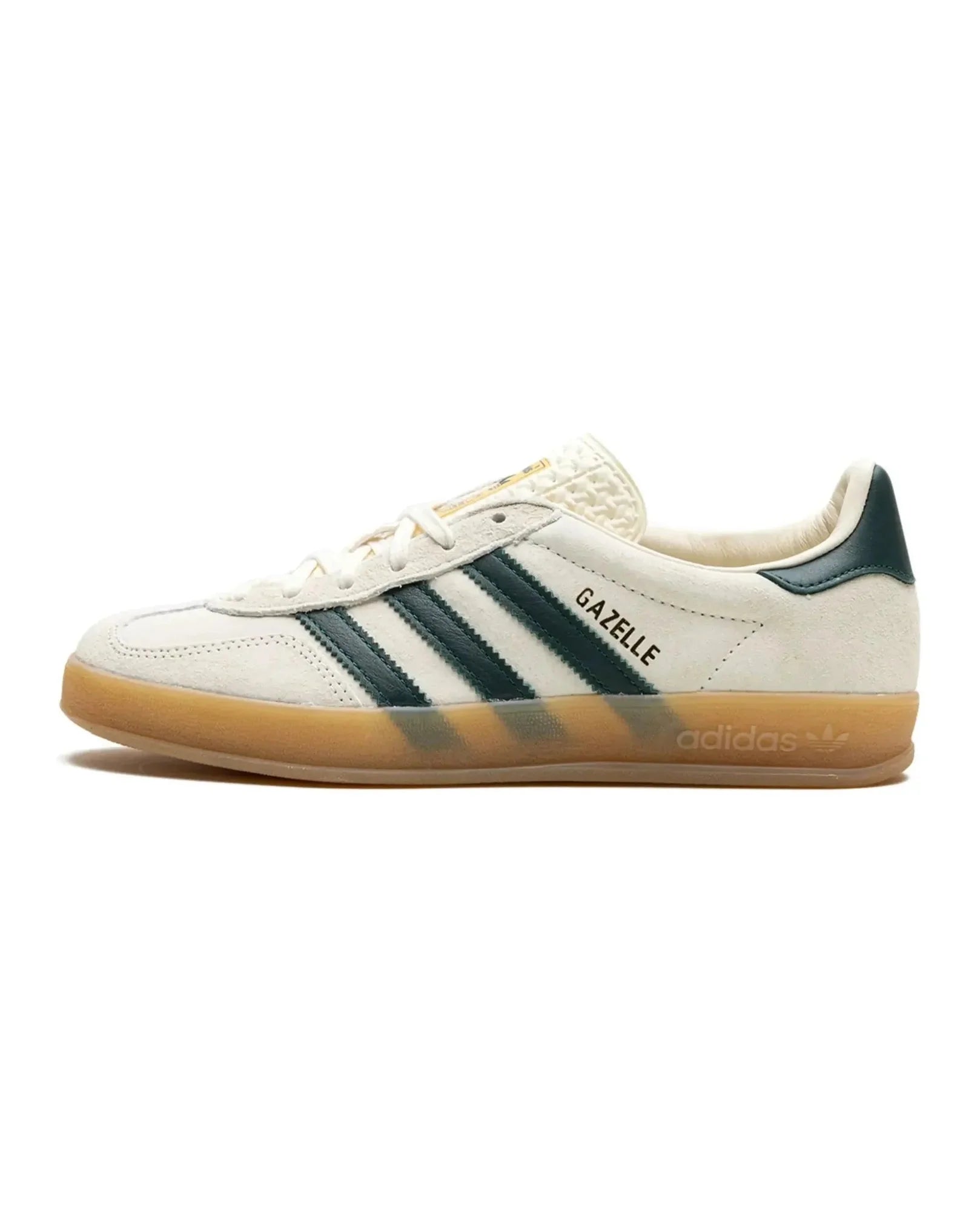 adidas Gazelle Indoor Cream White Collegiate Green Gum