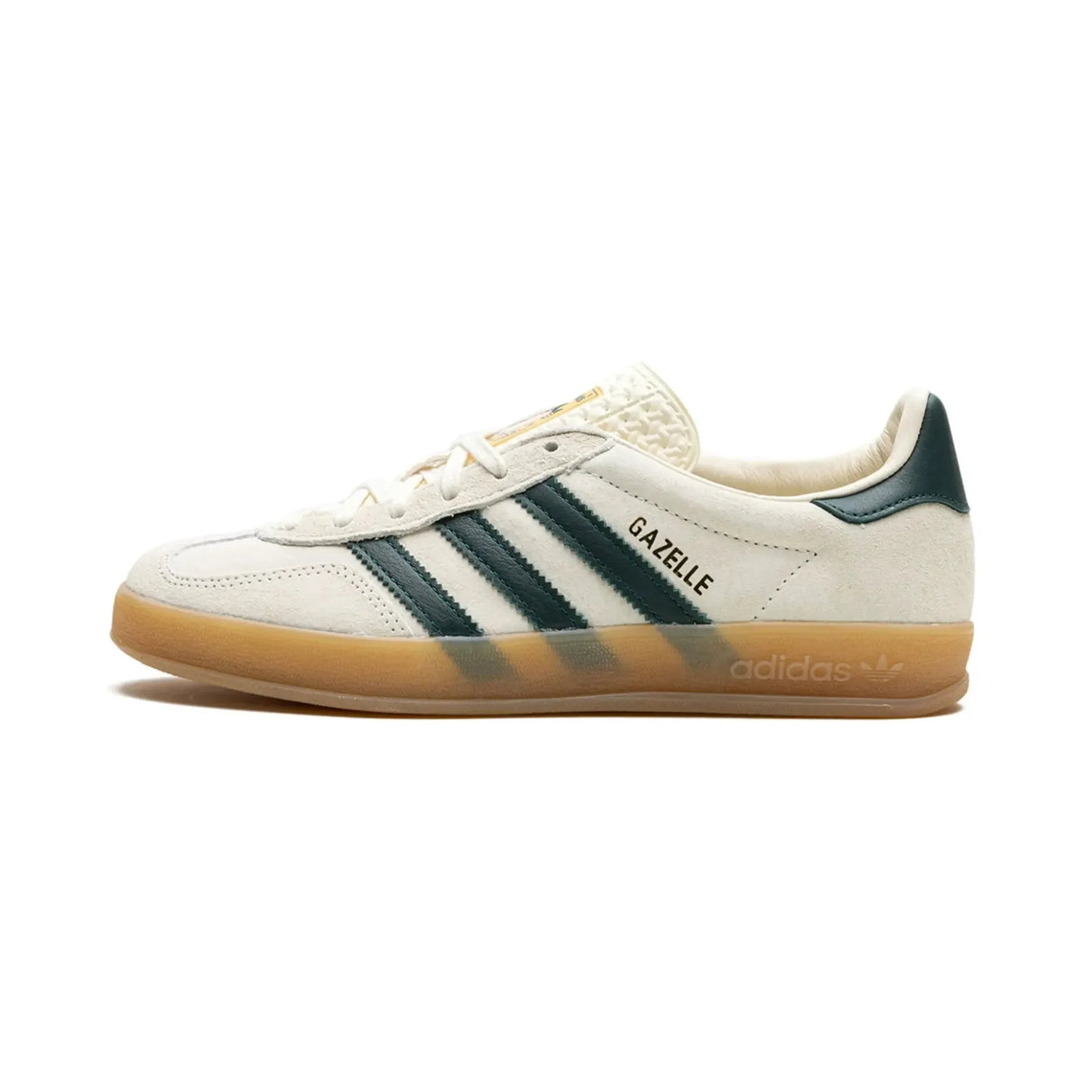 adidas Gazelle Indoor Cream White Collegiate Green Gum