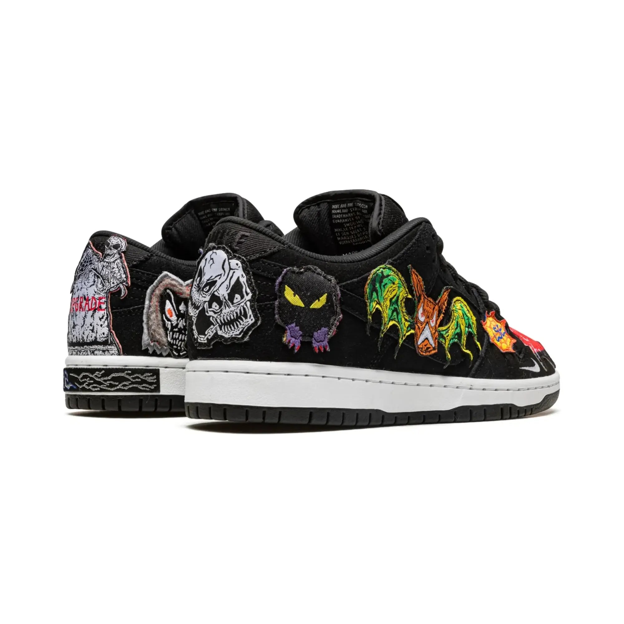 Nike Dunk Low SB  X Neckface "Black" - street-bill.dk