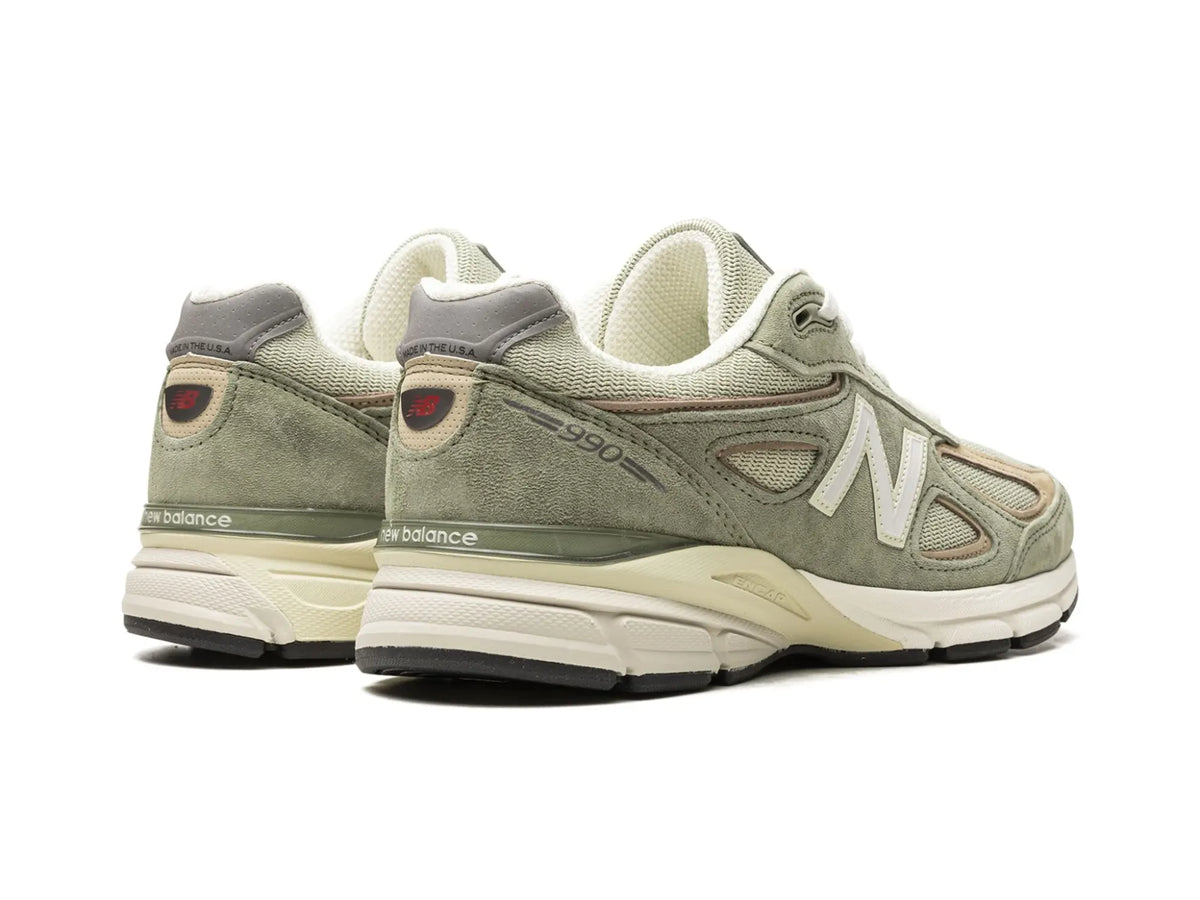 New Balance 990v4 MiUSA Teddy Santis Olive Incense