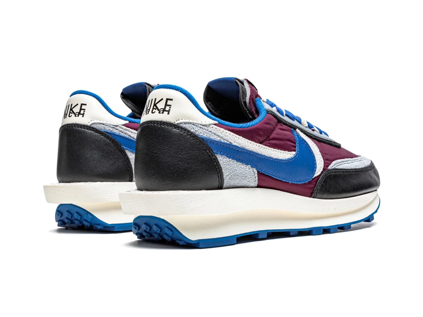 Nike LD Waffle X Sacai X UNDERCOVER "Night Maroon Team Royal" - street-bill.dk