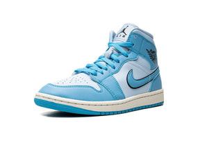 Nike Air Jordan 1 Mid "Ice Blue" - street-bill.dk