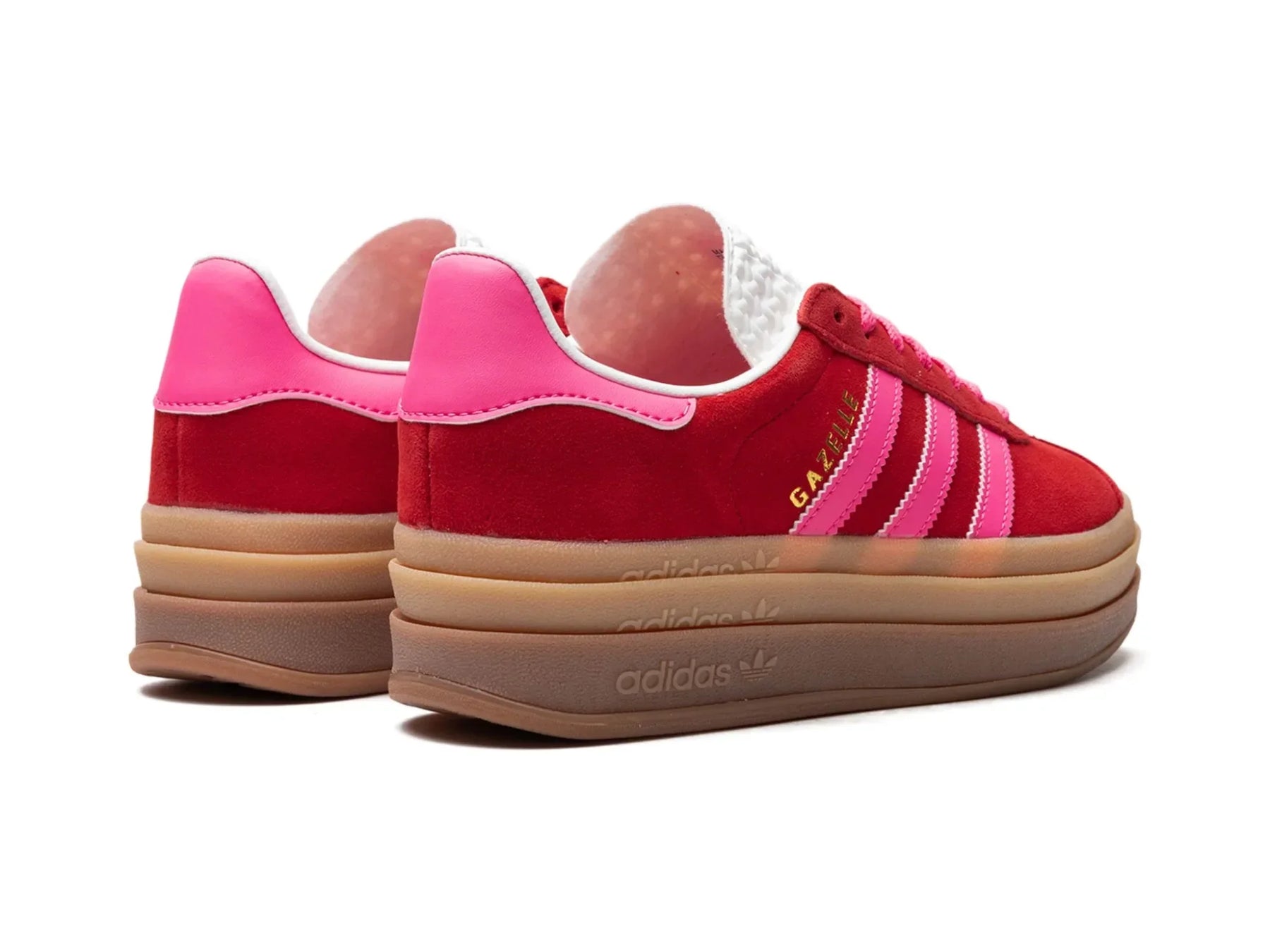 adidas Gazelle Bold Collegiate Red Lucid Pink (Women's)