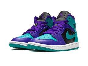 Nike Air Jordan 1 Mid "Black Grape" - street-bill.dk