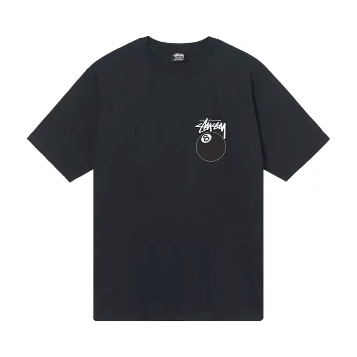 Stussy 8 Ball Tee "Black" - street-bill.dk