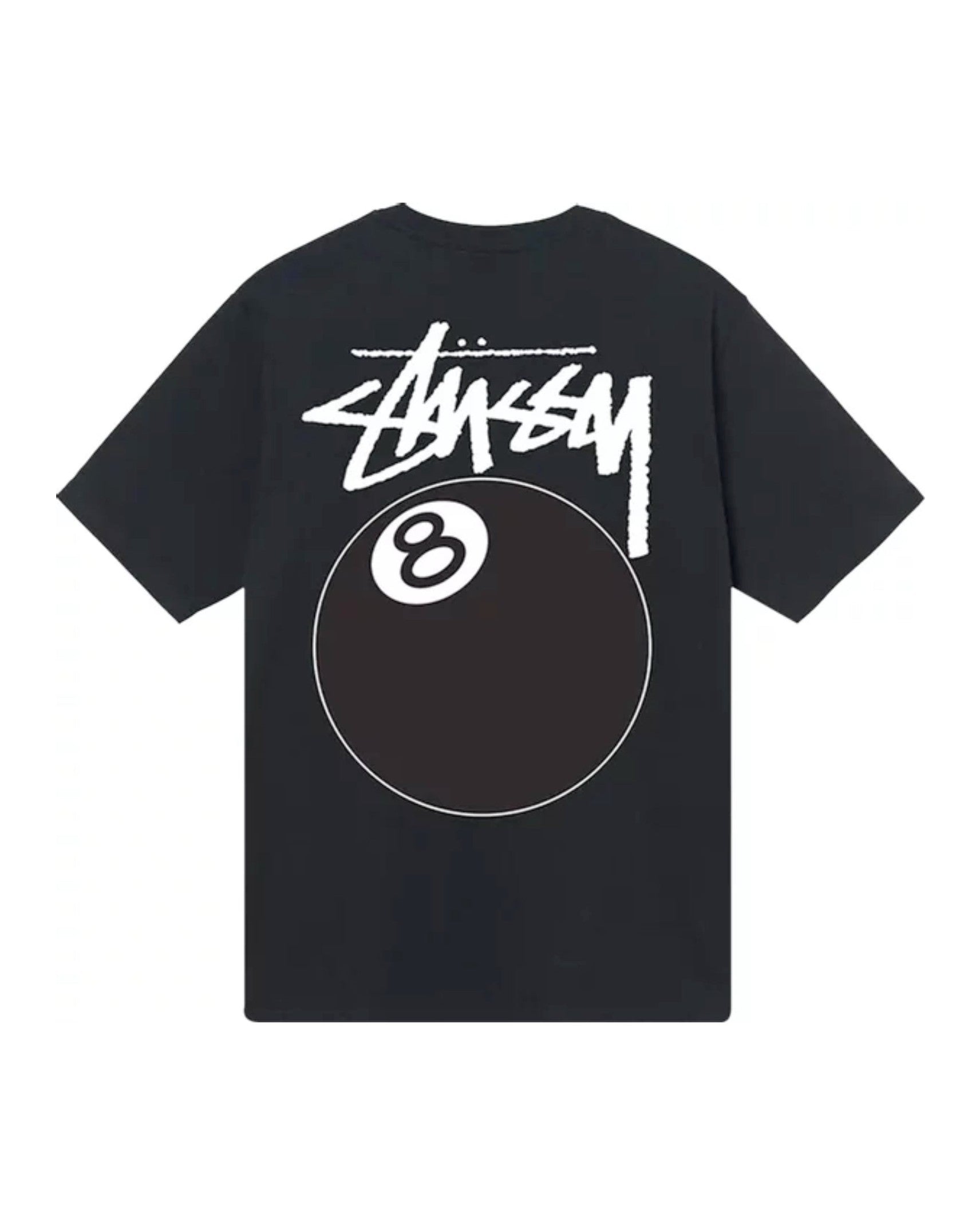 Stussy 8 Ball Tee "Black" - street-bill.dk