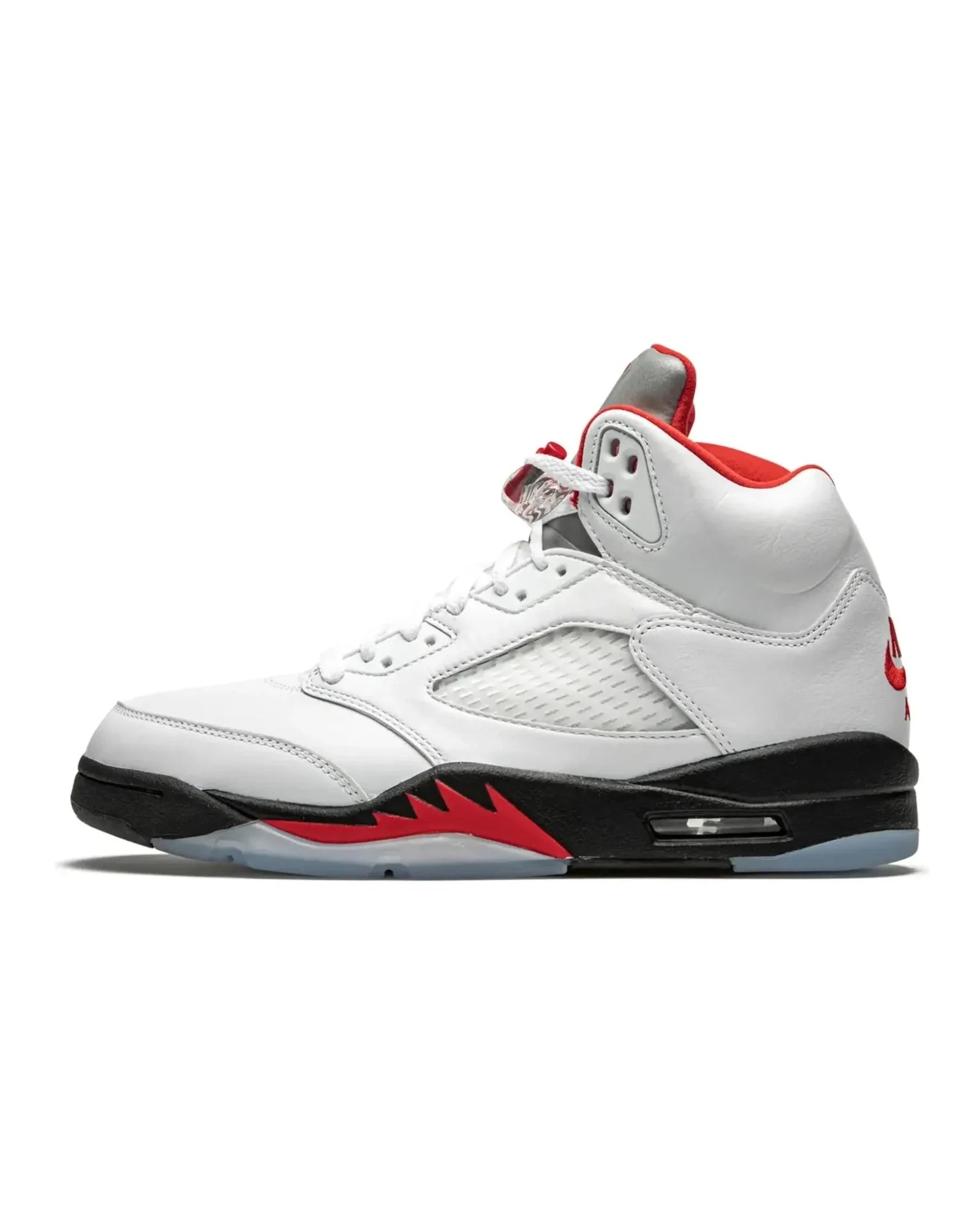 Nike Air Jordan 5 Retro "Fire Red Silver Tongue" - street-bill.dk