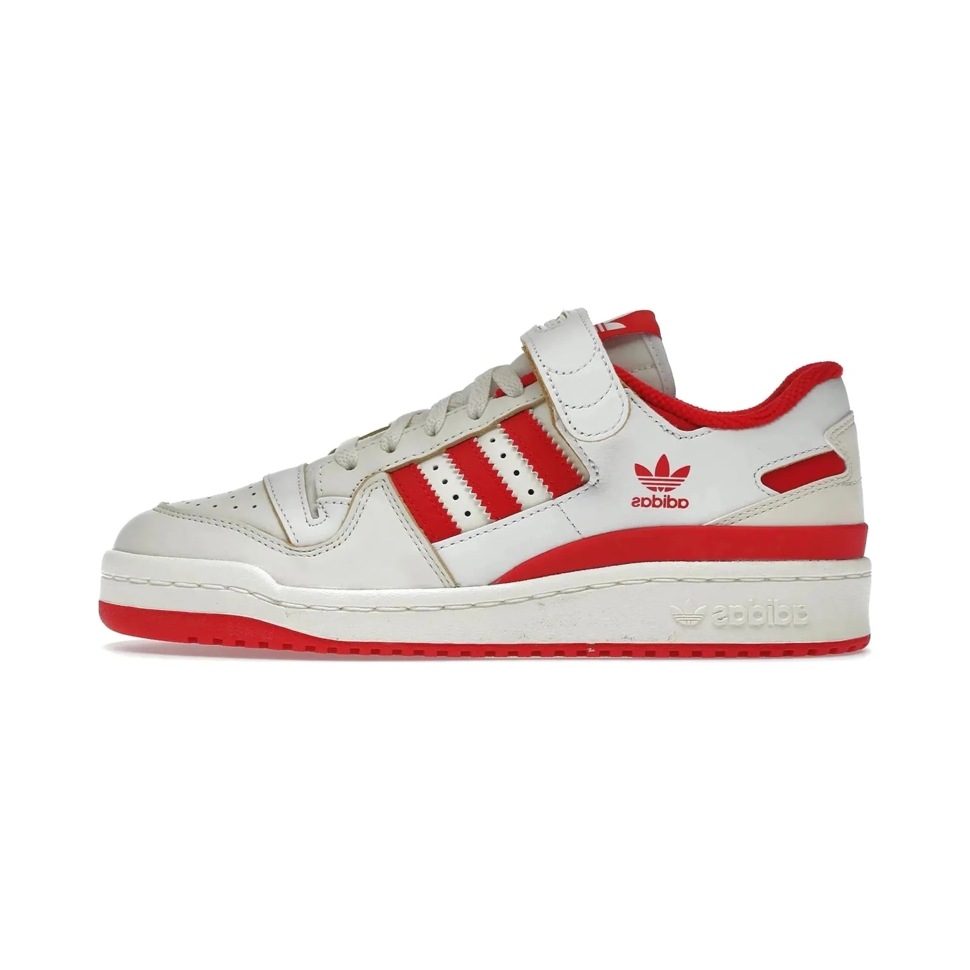 Adidas Forum 84 Low "Off-White Vivid Red" - street-bill.dk
