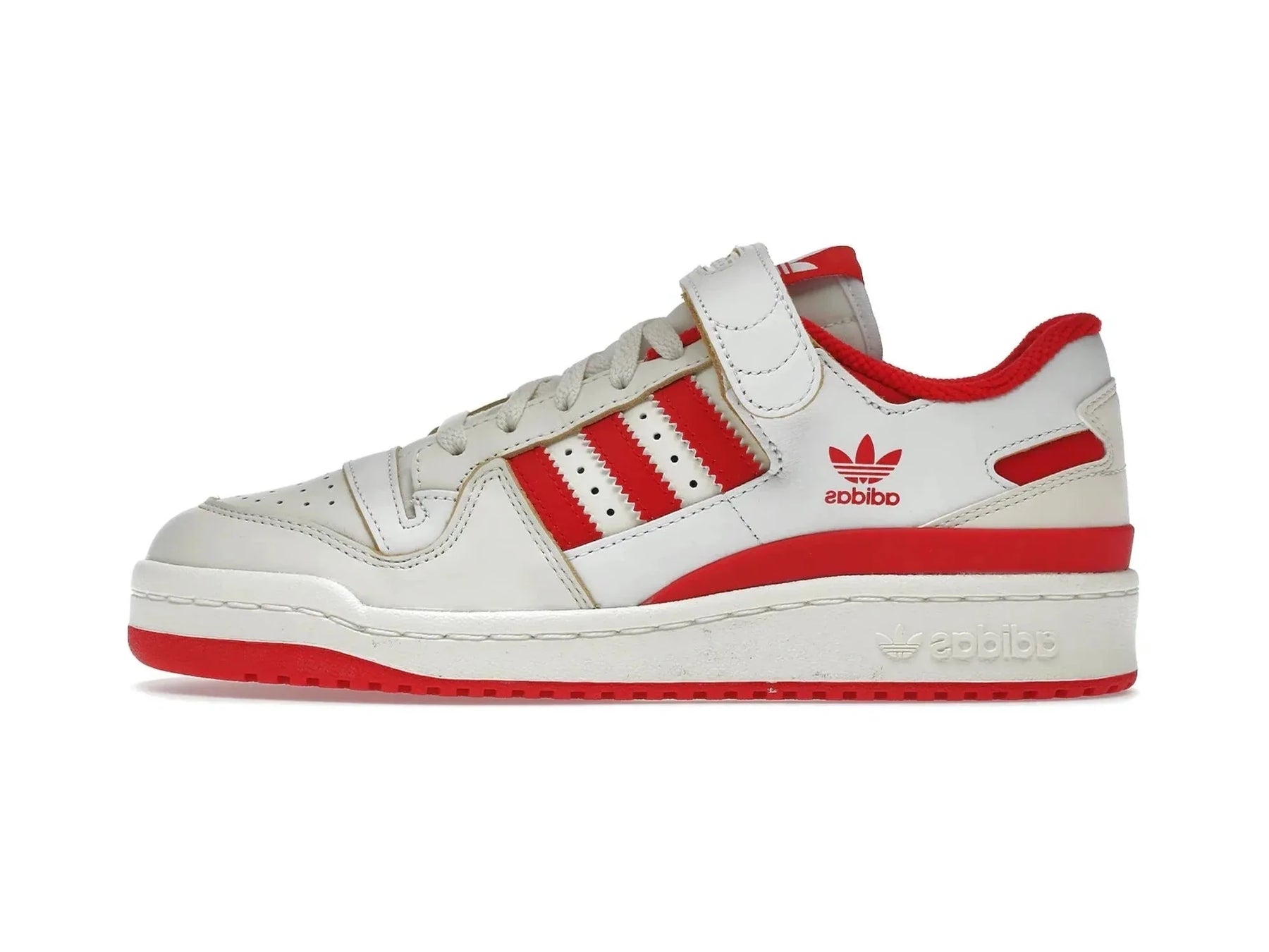 Adidas Forum 84 Low "Off-White Vivid Red" - street-bill.dk