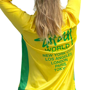 Stüssy Jersey Polo L/S "Brazil"